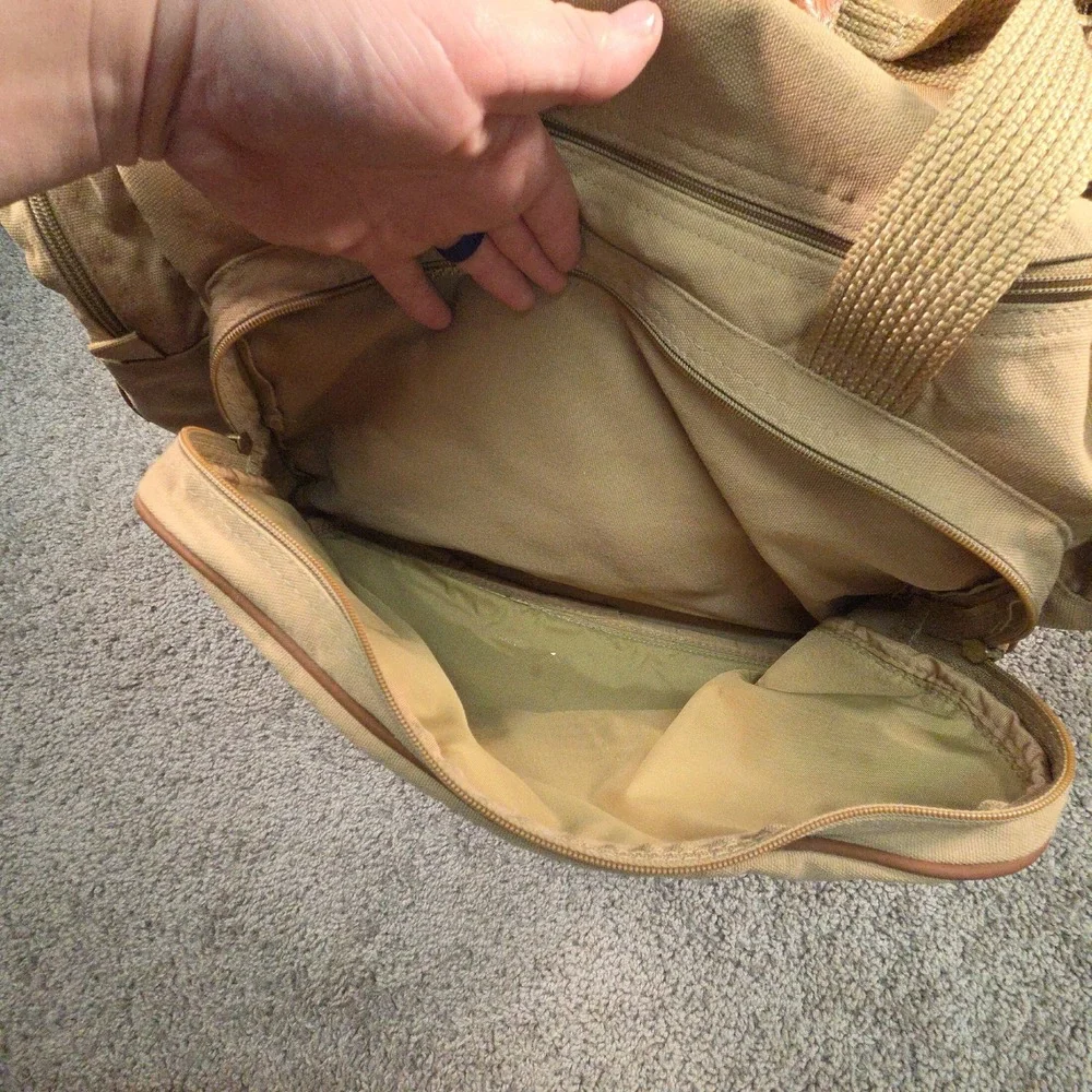 Vintage Ford Eddie Bauer Canvas Duffle Bag 21